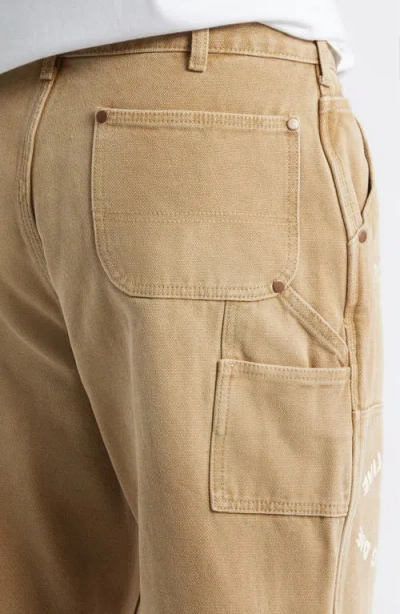 Rolling Loud Notebook Cotton Blend Work Pants In Brown