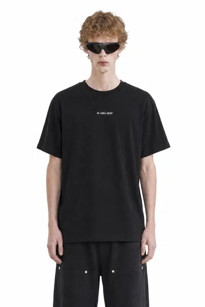 44 Label Group Graffiti-printed T-shirt In Black