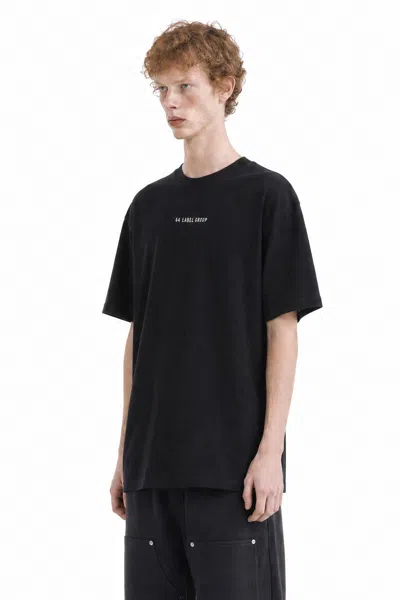 44 Label Group Graffiti-printed T-shirt In Black