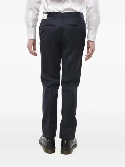 Corneliani Academy Wool Trousers In Black