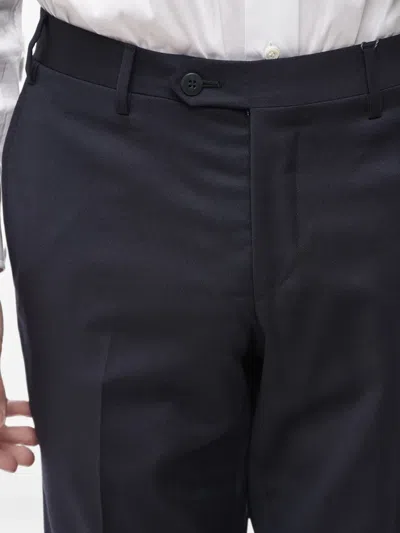 Corneliani Academy Wool Trousers In Black