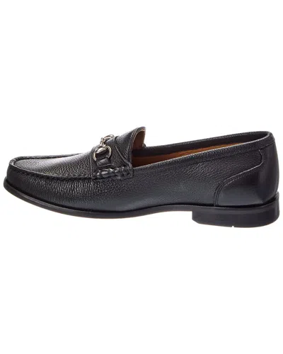 Donald Pliner Nickolas Leather Loafer In Black