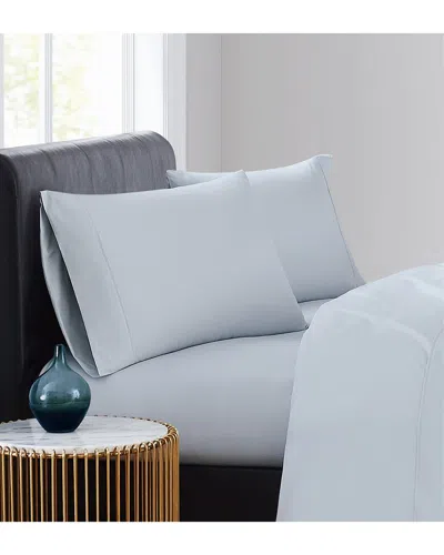 Vince Camuto 400 Thread Count Percale Pillowcase Pair In Blue