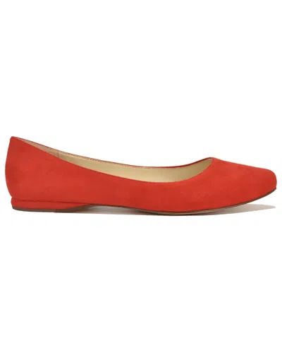 Nine West Speak Up Ballet Flat In Red