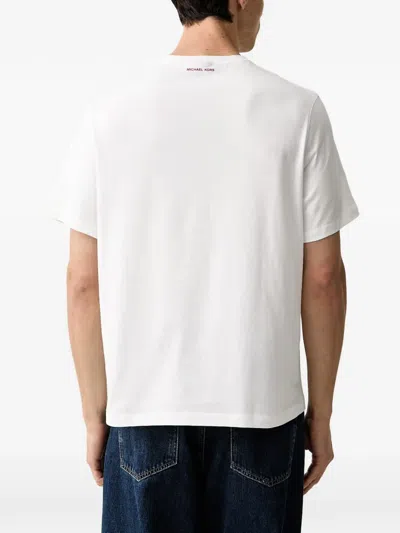 Michael Kors Logo-print T-shirt In White