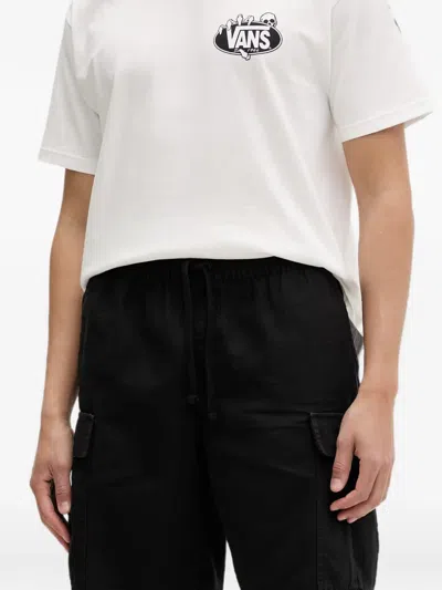 Vans Drawstring Cargo Shorts In Black