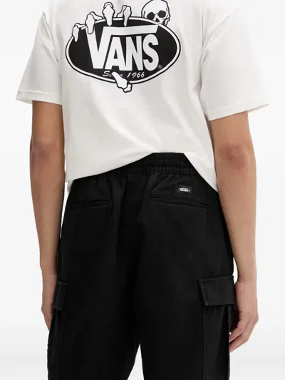 Vans Drawstring Cargo Shorts In Black
