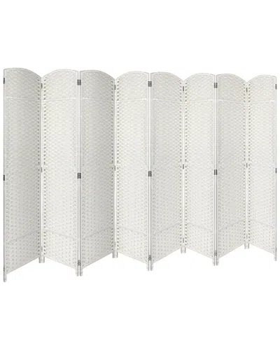 Sorbus 8-panel Room Divider In White