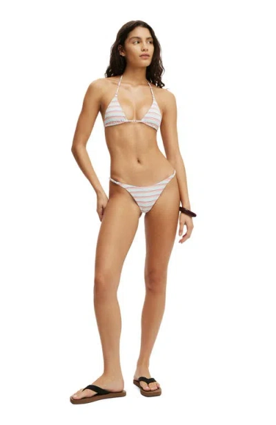 Cotton On Body Micro String Thong Bikini Bottom In White