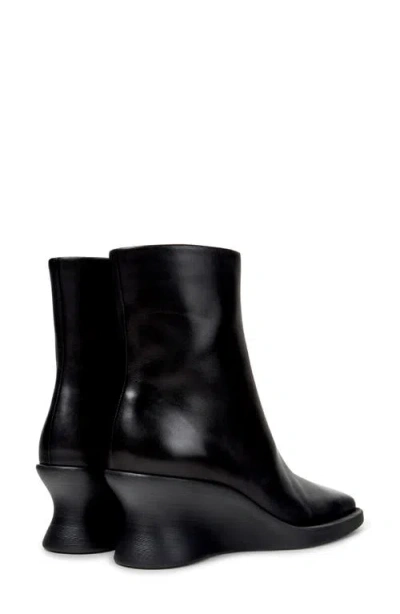 Camper Louise Wedge-heel Ankle Boots In Black