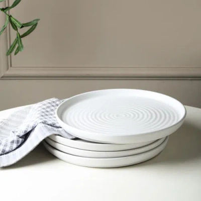 Stone Lain Elica 24-piece Dinnerware Set Stoneware In White