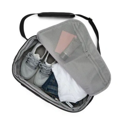 Baggallini Securtex Classic Anti-theft Convertible Travel Backpack In Black