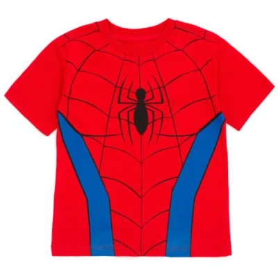 Marvel Spider-man Short Sleeve T-shirt In Red