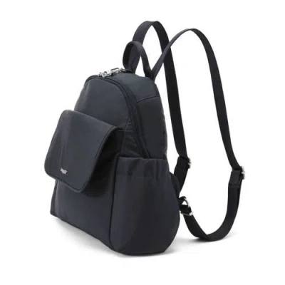 Baggallini Securtex Journey Anti-theft Backpack In Blue
