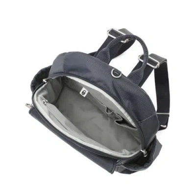 Baggallini Securtex Journey Anti-theft Backpack In Blue