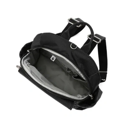 Baggallini Securtex Journey Anti-theft Backpack In Black