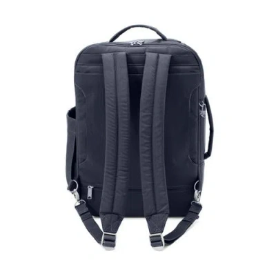 Baggallini Securtex Classic Anti-theft Convertible Travel Backpack In Blue
