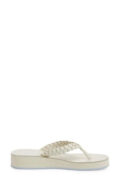 Hari Mari Alta Genuine Shearling Lined Slipppers In Neutral