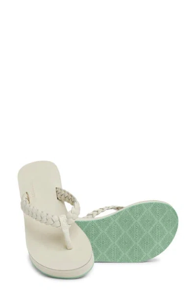 Hari Mari Alta Genuine Shearling Lined Slipppers In Neutral