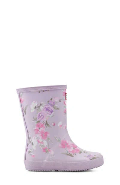 Hunter Kids' First Classic Rain Boot In Purple