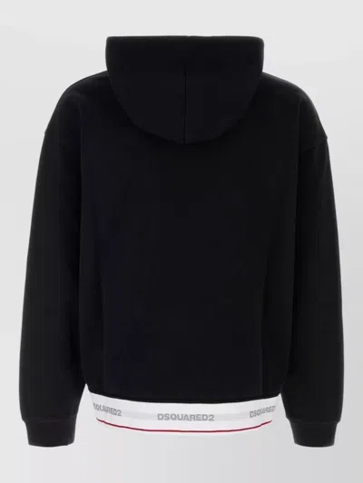 Dsquared2 Dsquared Oversized Cotton Sweatshirt In Black
