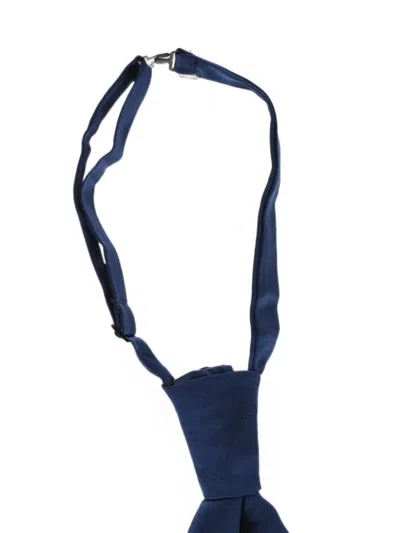 Corneliani Pointed-tip Tie In Blue