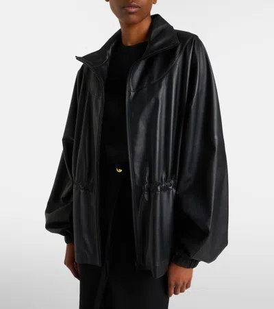 Givenchy Leather Jacket In Black