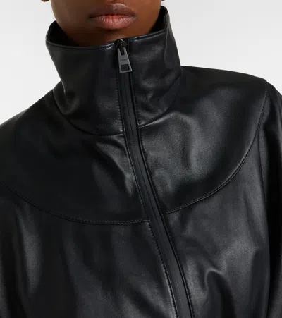 Givenchy Leather Jacket In Black