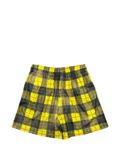 Eric Emanuel Plaid-pattern Shorts In Multi