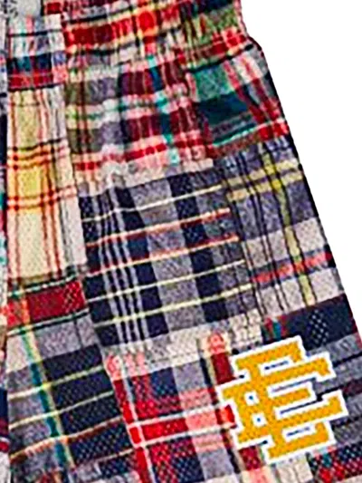 Eric Emanuel Plaid-pattern Shorts In Multi