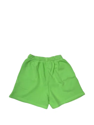 Eric Emanuel Ee Basic Logo-print Shorts In Green