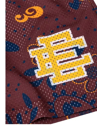Eric Emanuel Ee Basic Paisley Track Shorts In Multi