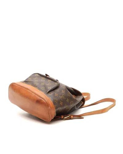 Louis Vuitton Monogram Montsouris Pm Backpack In Brown