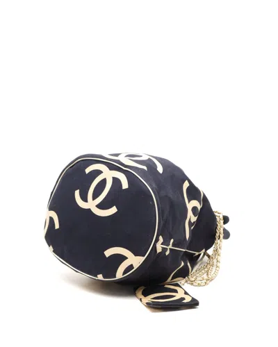 Chanel Cc Drawstring Bucket Bag In Multi