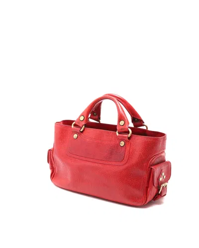 Celine Céline Boogie Bag In Red