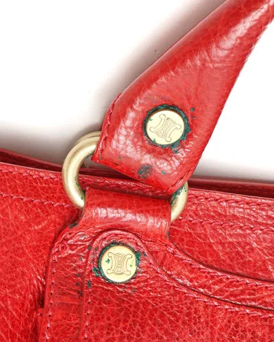 Celine Céline Boogie Bag In Red