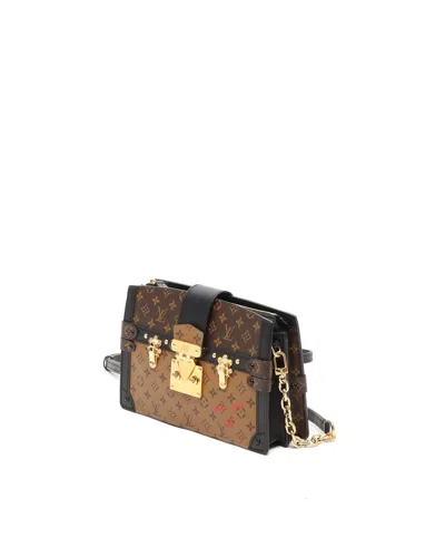 Louis Vuitton Reverse Monogram Trunk Clutch Bag In Multi
