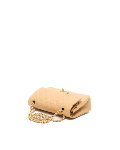 Chanel Classic Medium Double Flap Bag In Brown