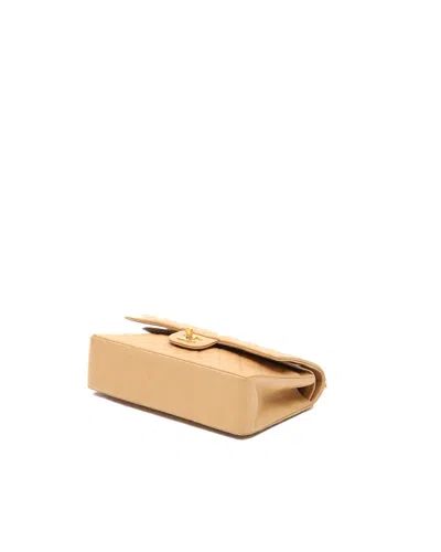 Chanel Classic Medium Double Flap Bag In Brown
