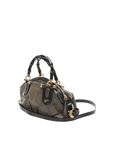 Gucci Pop Bamboo Bag In Brown