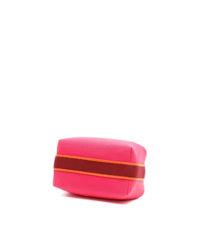 Hermes Hermès Bride À Brac Cloth Vanity Case In Pink