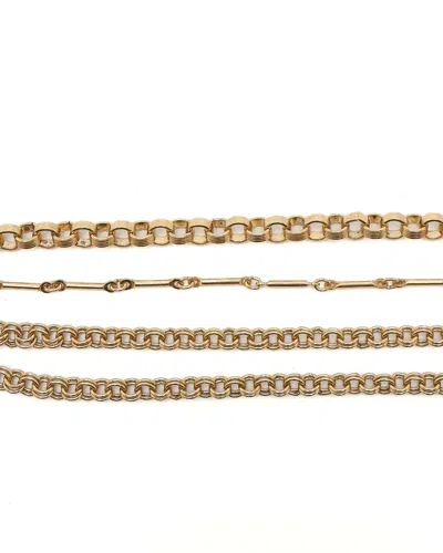 Givenchy Multi Chain Necklace In Gold