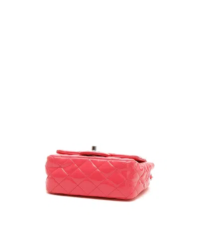 Chanel Classic Mini Rectangular Single Flap Bag In Pink