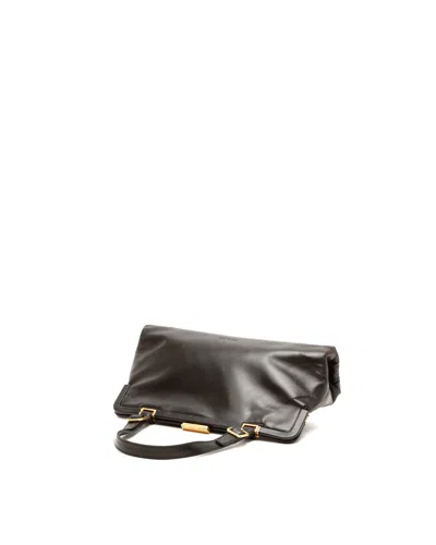 Prada Leather Bag In Black