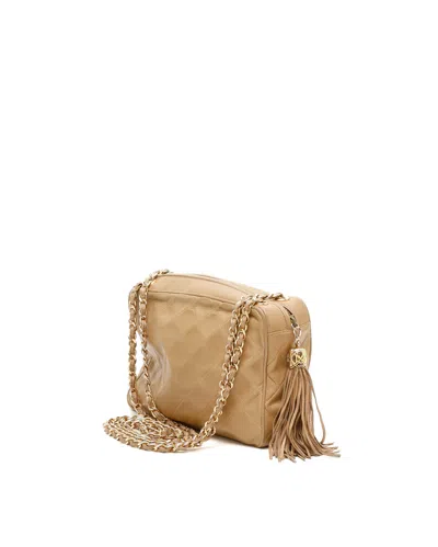 Chanel Cc Camera Bag In Beige