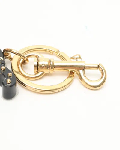 Celine Céline Triomphe Charm In Black
