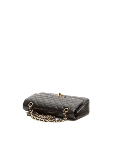 Chanel Classic Medium Double Flap Bag In Black