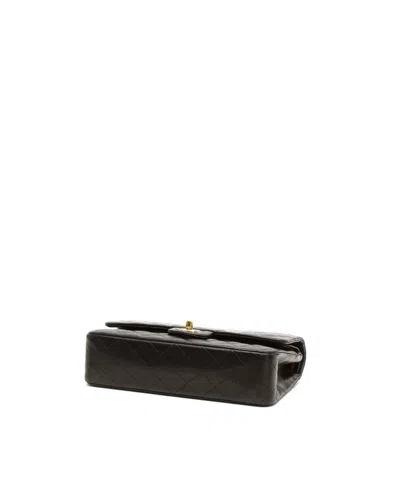 Chanel Classic Medium Double Flap Bag In Black