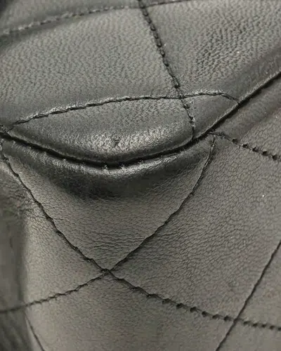Chanel Classic Medium Double Flap Bag In Black