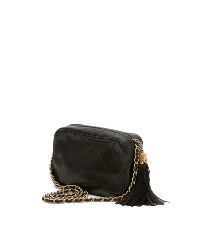 Chanel Cc Camera Bag In Black